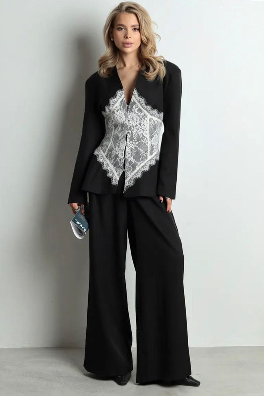 Compleu Sarah ( Pantaloni + Sacou )